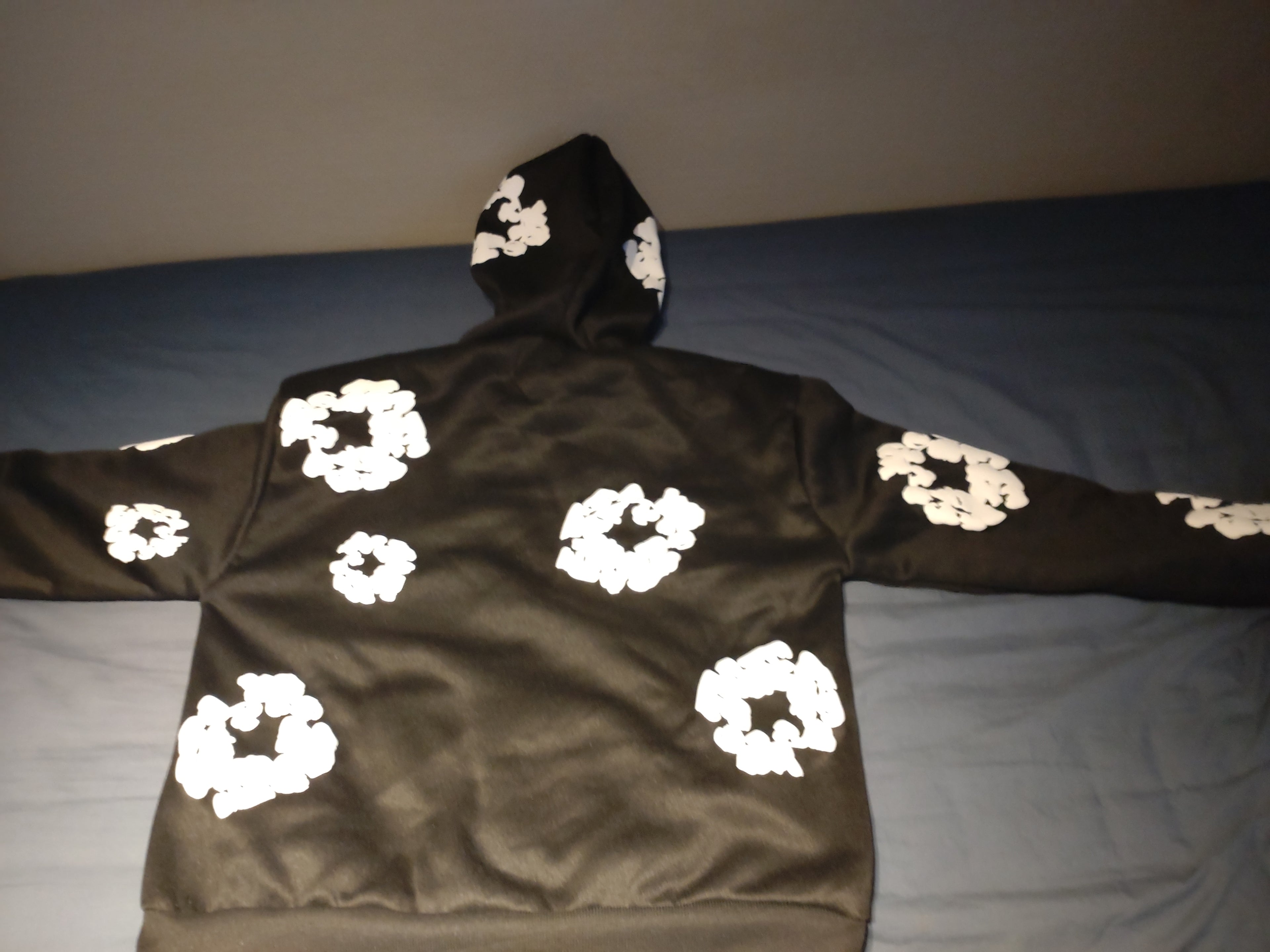 Black Denim tears hodie