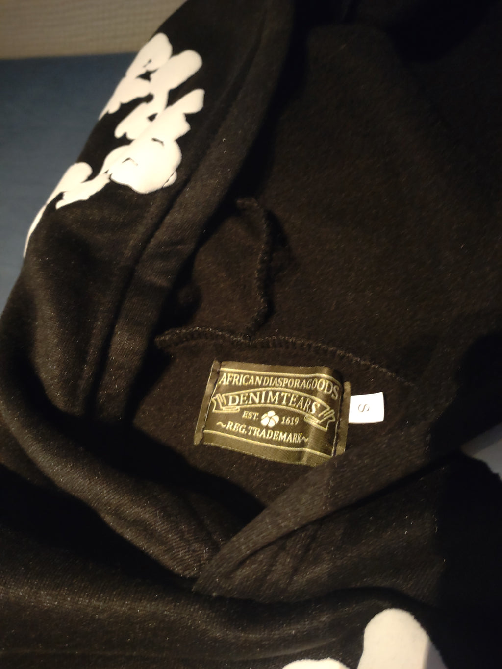 Black Denim tears hodie