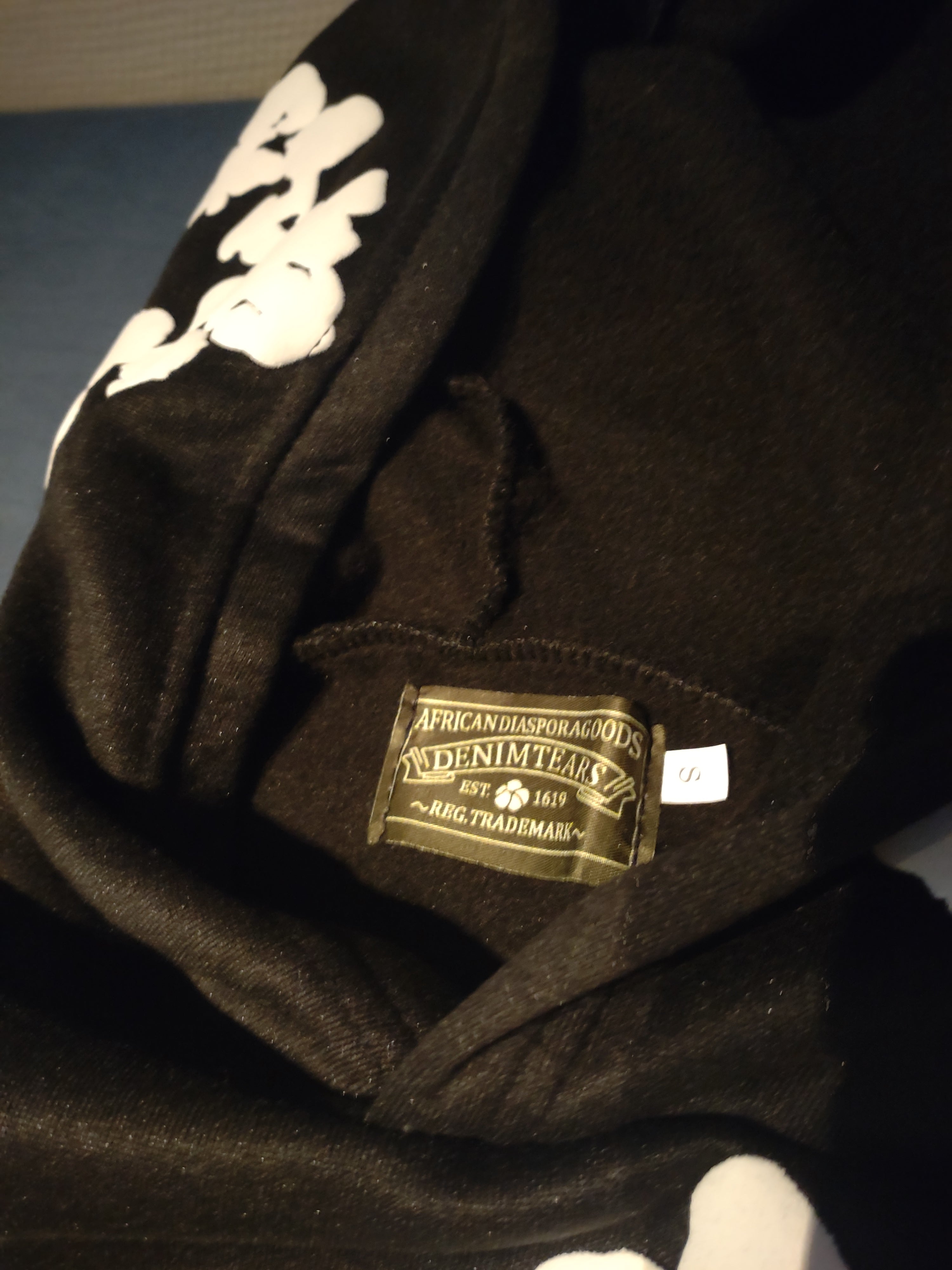 Black Denim tears hodie